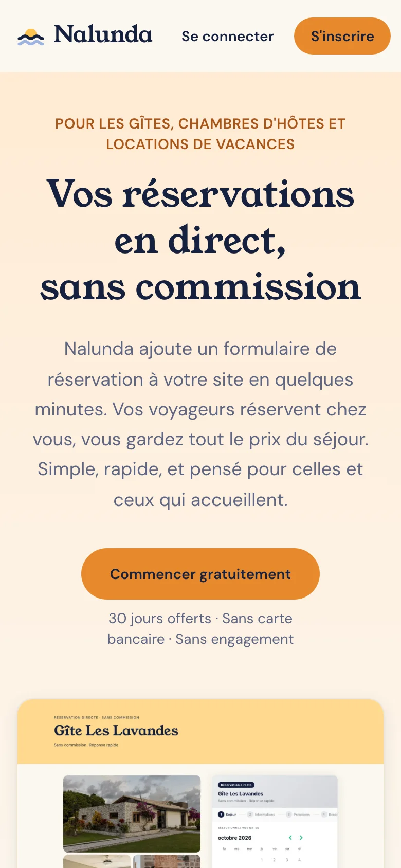 Accueil Nalunda sur mobile